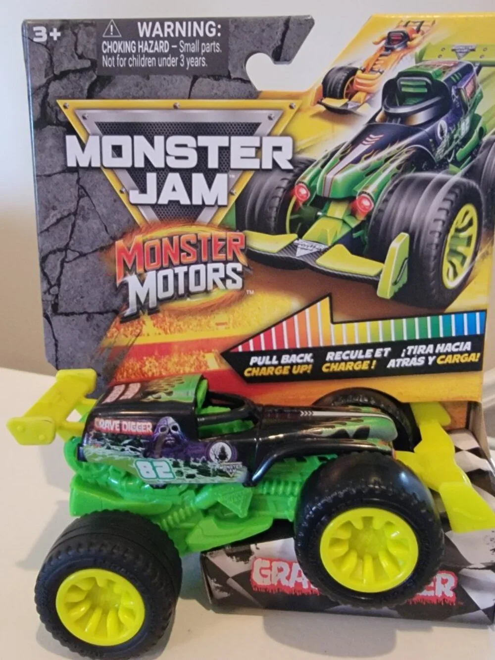 Monster Jam Monster Motors Grave Digger